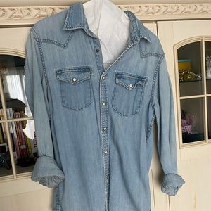Denim Button Down